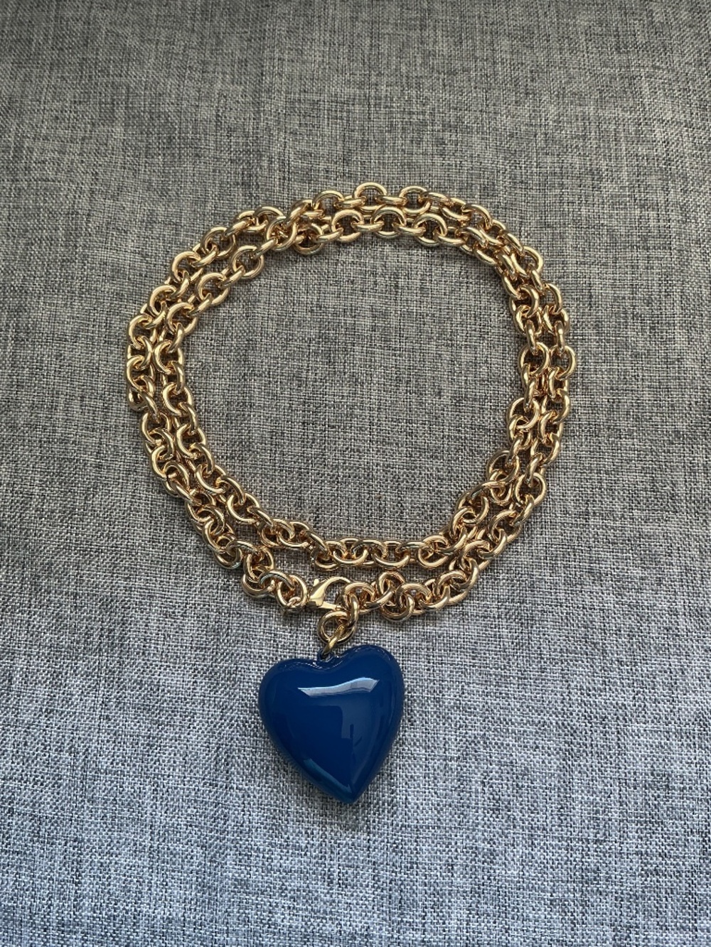 Roxanne Assoulin The Big Puffy Heart Charm Necklace - Picture 3 of 3